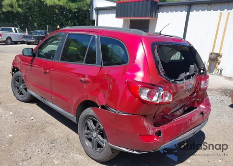 2010 Hyundai Santa Fe Gls from USA, damaged, VIN 5NMSG3AB9AH390698